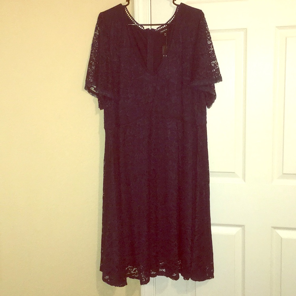 Women’s plus Lace skater dress